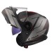 LS2 STROBE 2 CODE MAT SİYAH-GRİ KASK