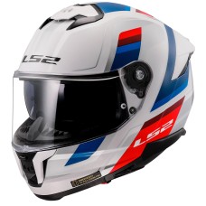 LS2 STREAM 2 VINTAGE BEYAZ-MAVİ-KIRMIZI KASK